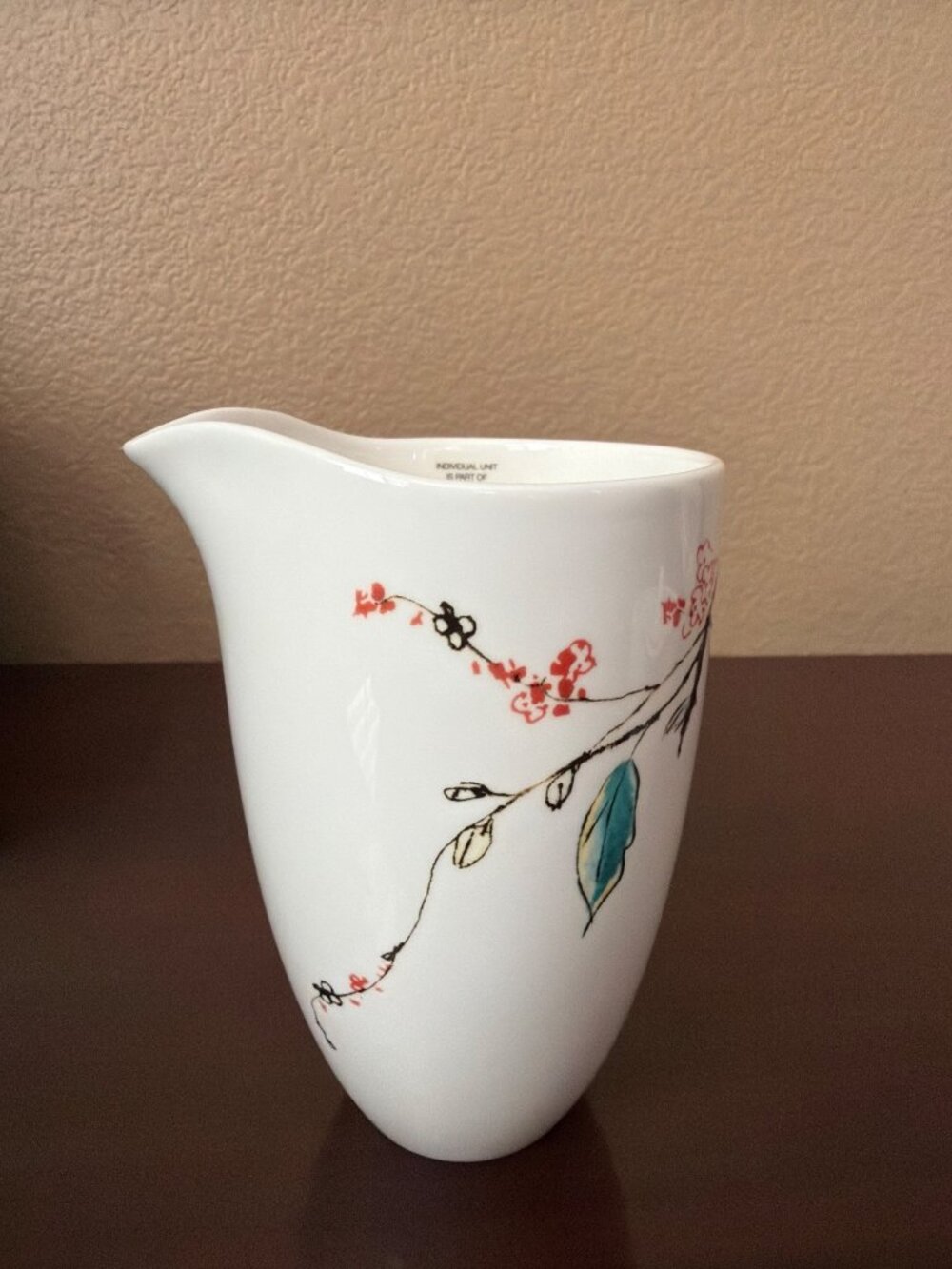 Lenox "Chirp" Creamer and Sugar Bowl w/Lid Set of 2 Pre-owned No Box - Picture 7 of 16